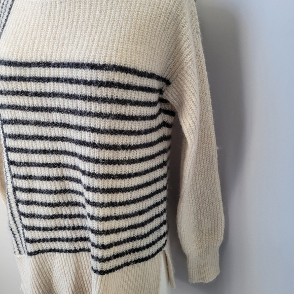Ahlens Swedish Stripe Mohair Wool Knitted Pullover Sweater XS - Picture 7 of 12